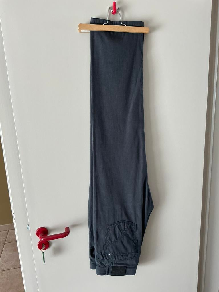 Nr 8 Mooie geklede broek merk Brax maat W33 L32 donker grijs, Ophalen, Zo goed als nieuw, Grijs