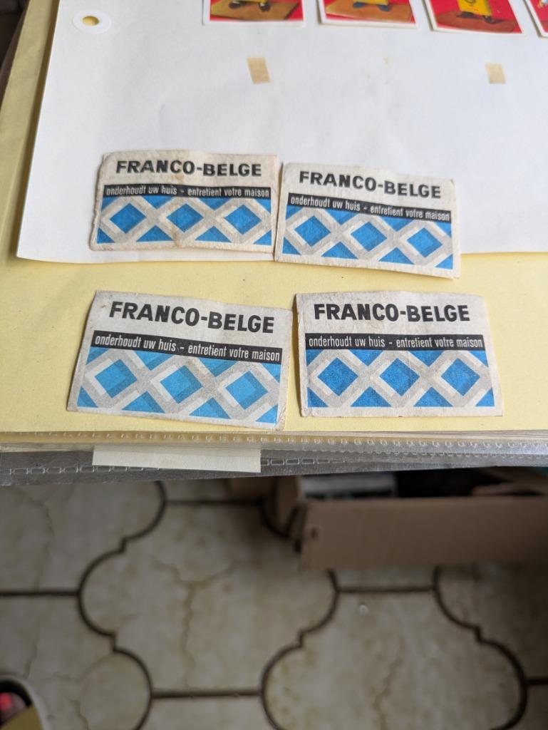 Franco belge luciferetiketten, Enlèvement ou Envoi, Utilisé, Boîtes ou marques d'allumettes