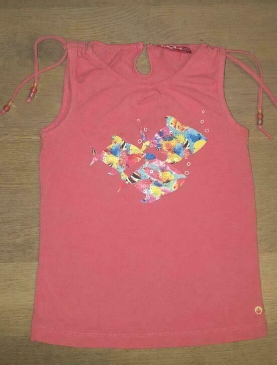Top Someone maat 122 met visjes, Kinderen en Baby's, Kinderkleding | Maat 122, Meisje, Ophalen of Verzenden, Zo goed als nieuw