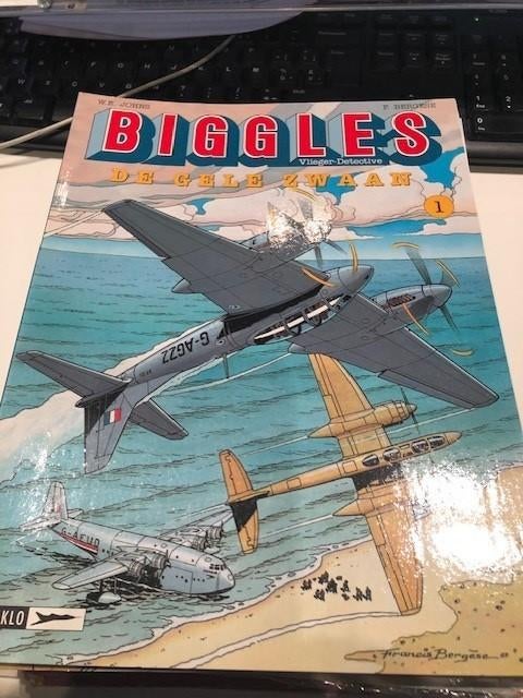 Stripverhaal Biggles R.A.F. Piloot, Boeken, Stripverhalen, Meerdere stripboeken, Ophalen of Verzenden, Zo goed als nieuw