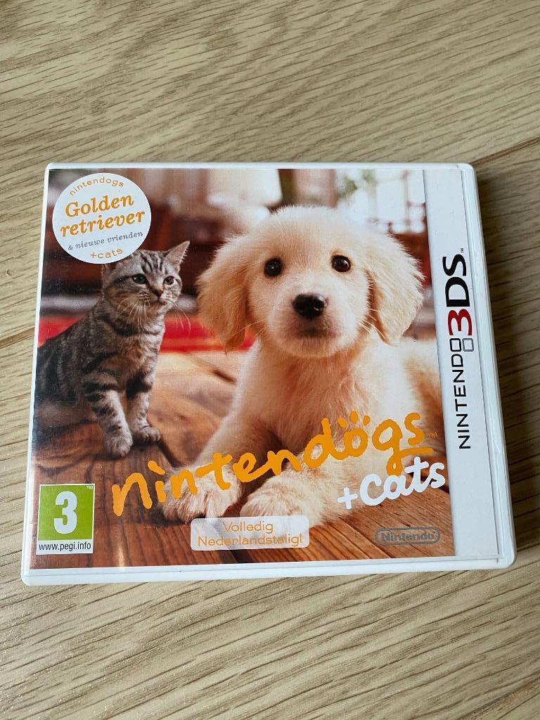 Nintendo 3DS Nintendogs +Cats, Games en Spelcomputers, Games | Nintendo 2DS en 3DS, 1 speler, Ophalen of Verzenden, Zo goed als nieuw