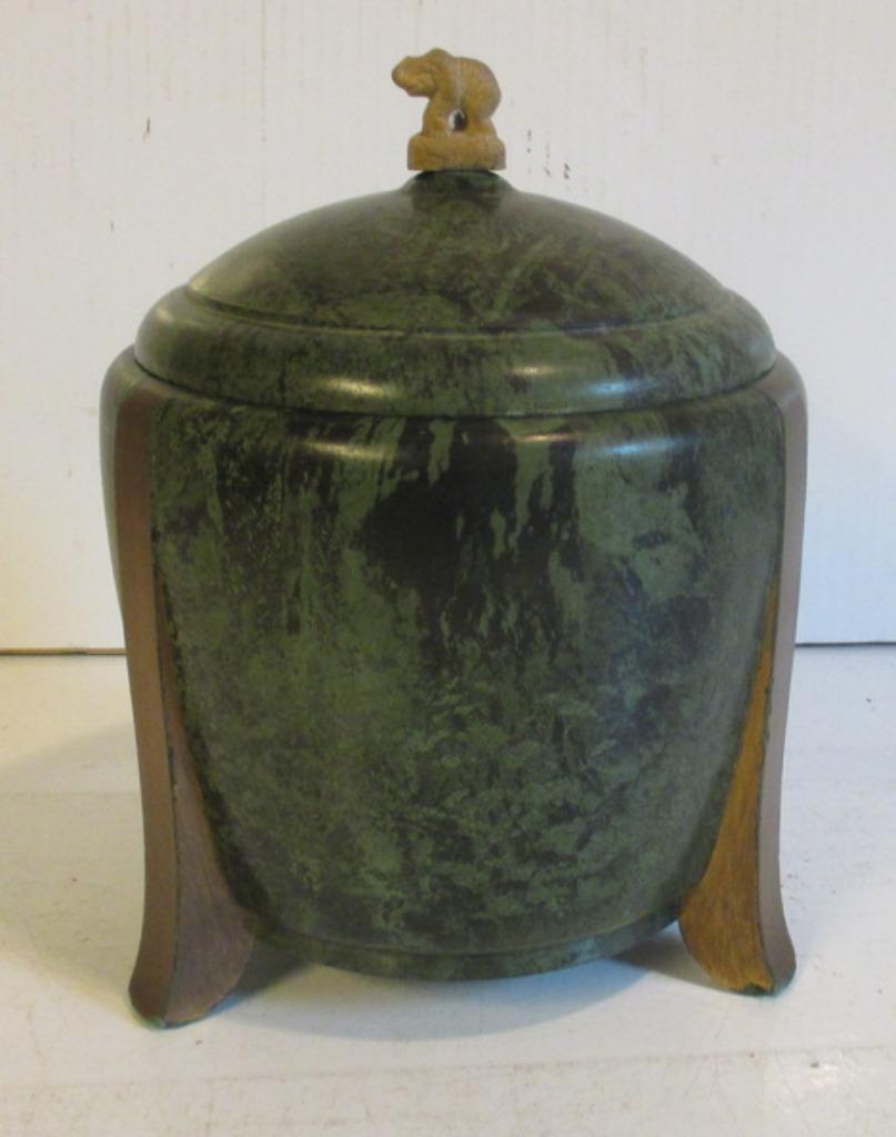 originele art deco bakelieten tabakspot EBENA Wijnegem, Verzenden