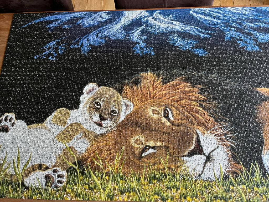 Puzzel 3000 stukjes Ravensburger, Ophalen, Meer dan 1500 stukjes, Gebruikt, Legpuzzel