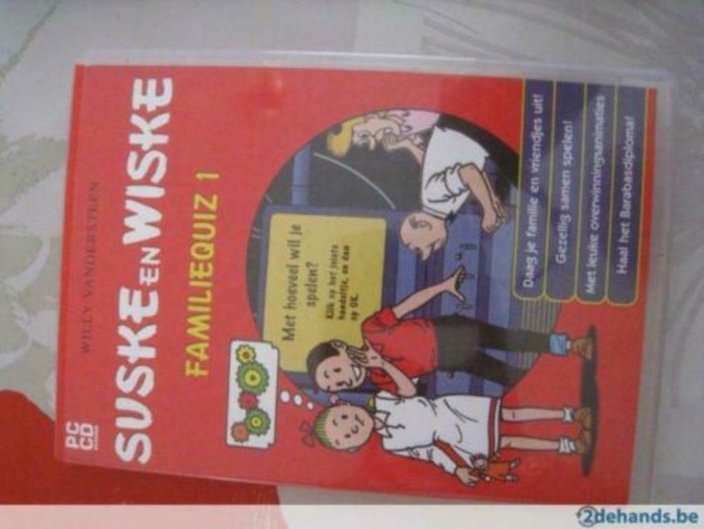 PC cd rom suske en wiske familiequiz 1, Ophalen of Verzenden, Nieuw