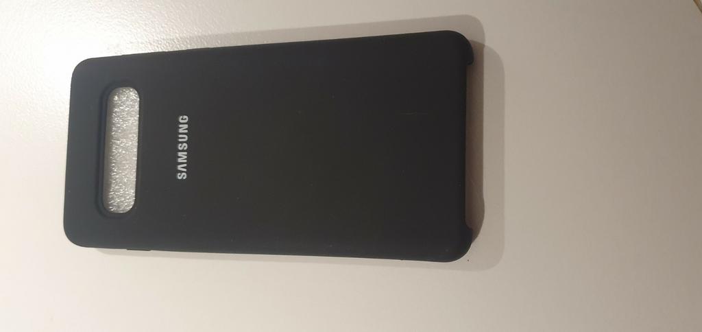 Protection scilicone arrière noir pour Samsung s10 neuf, Télécoms, Enlèvement, Neuf