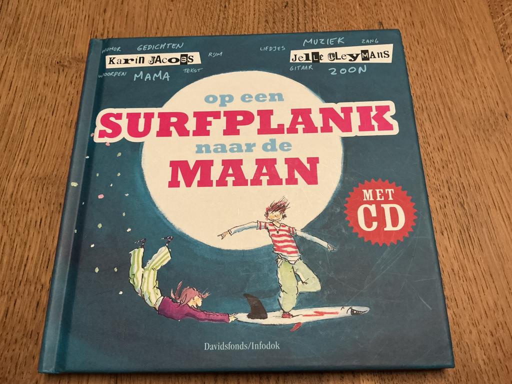 Kate Jacobs - Op een surfplank naar de maan, Ophalen, Gelezen, Kate Jacobs; J. Cleymans