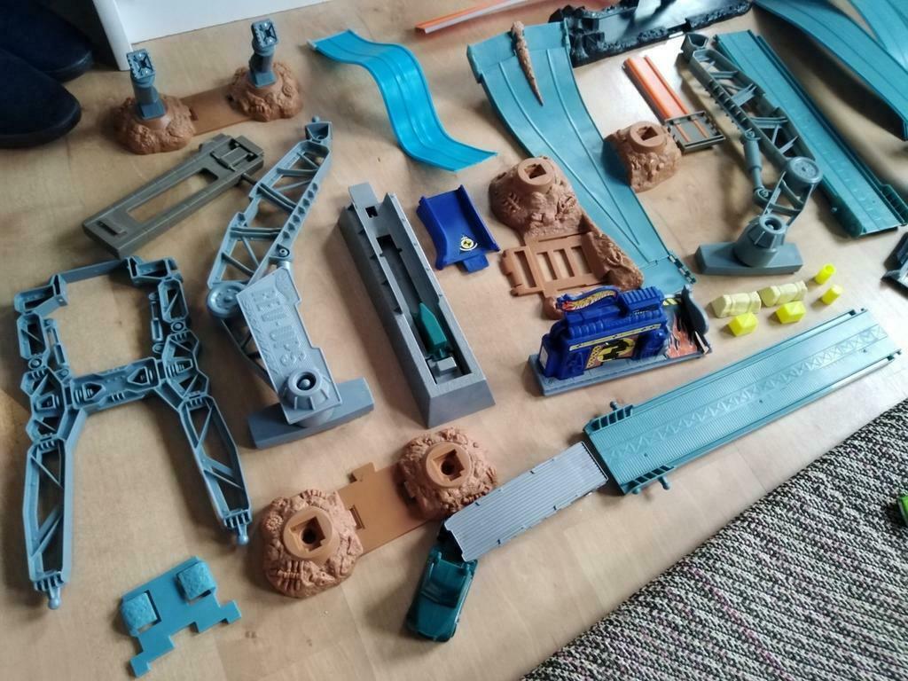 Hot wheels inclusief auto's, Enlèvement ou Envoi, Autre propulsion, Comme neuf, Circuit