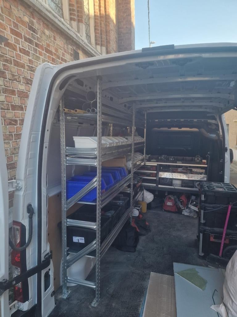 Aménagement véhicule utilitaire (étagère camionnette), BELRACK, Nieuw, Info@belrack.com, Belgique