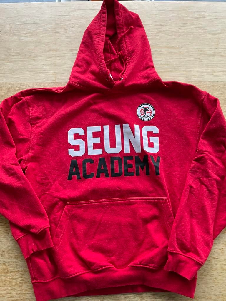 Hoodie Seung academy maat large, Maat 52/54 (L), Vechtsport, Nieuw, Ophalen of Verzenden