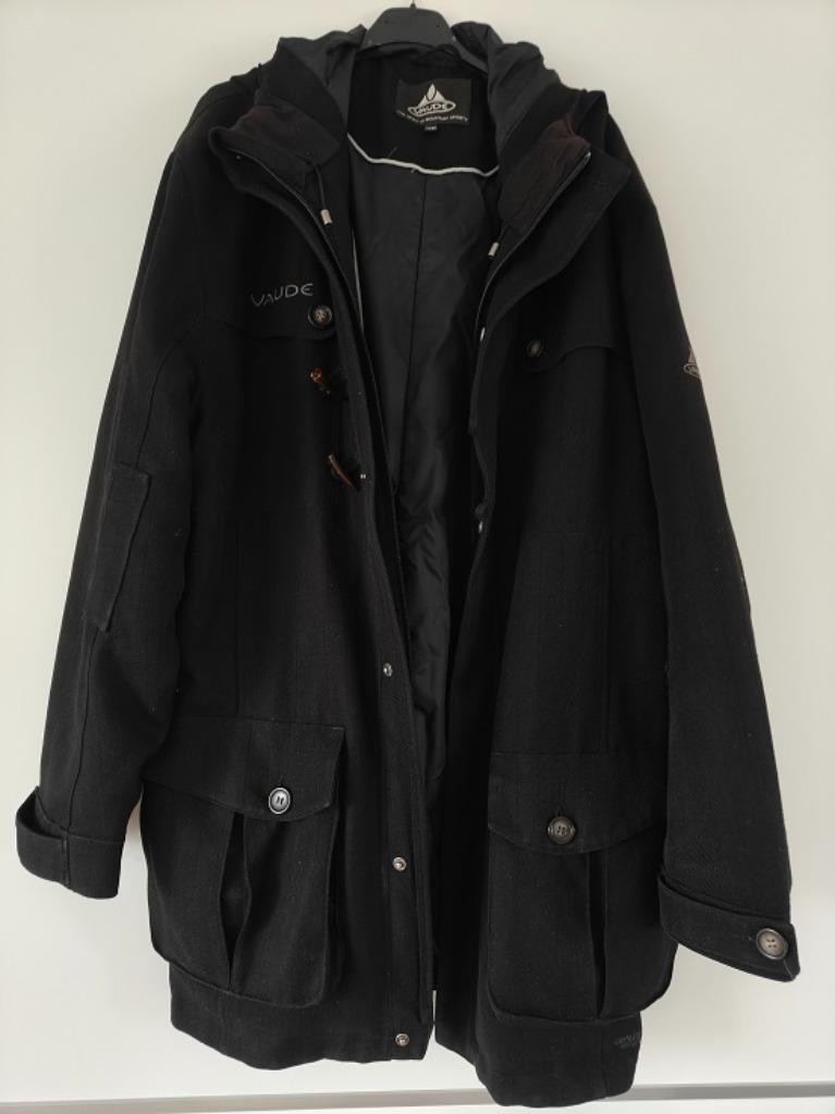 Vaude parka jas, Ophalen of Verzenden, Zwart, Vaude