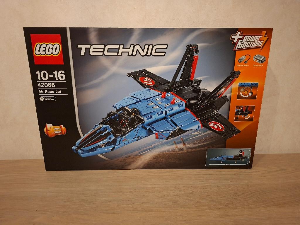 LEGO TECHNIC Air Race Jet 42066 vliegtuig - Nieuw, Ophalen, Nieuw, Complete set, Lego