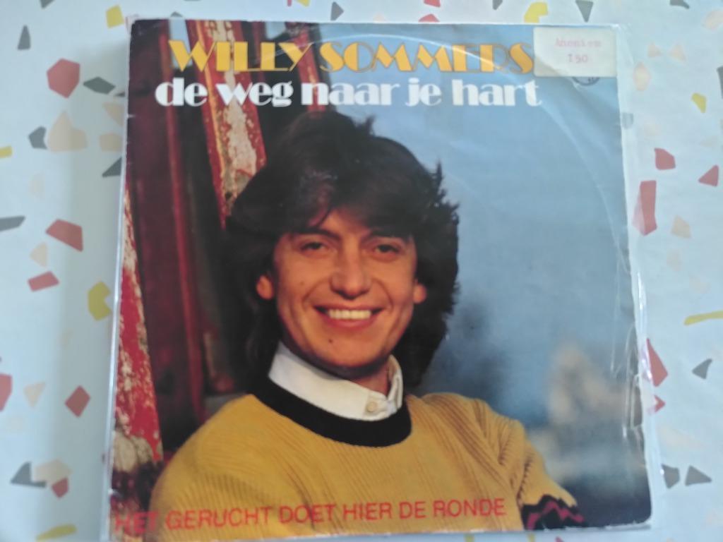 45T WILLY SOMMERS--DE WEG NAAR JE HART---, Cd's en Dvd's, Vinyl Singles, Ophalen of Verzenden, Gebruikt