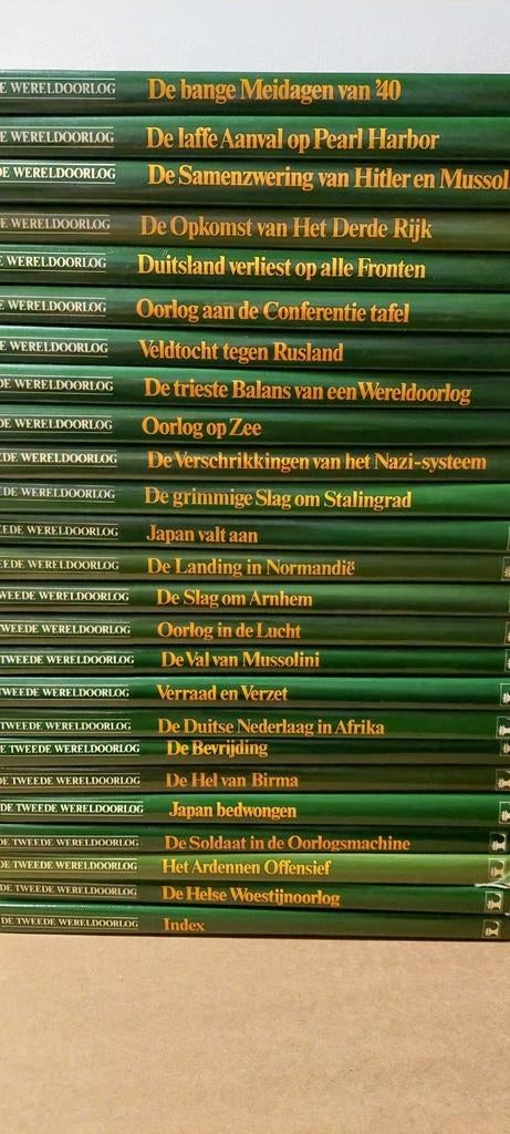 De groene boekenreeks WOII / Lekturama / 25-delig, Ophalen