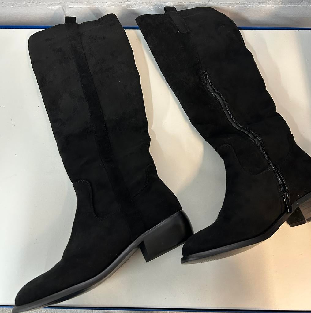 Laarzen, botten zwart maat 38 als nieuw, Kleding | Dames, Hoge laarzen, Zwart, Ophalen of Verzenden, Zo goed als nieuw