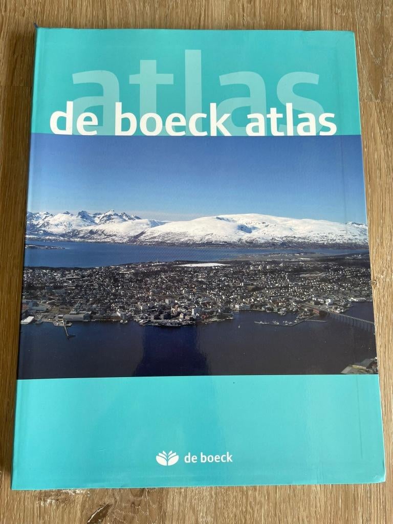 Atlas De Boeck, Ophalen of Verzenden, Van In, Overige niveaus, Aardrijkskunde