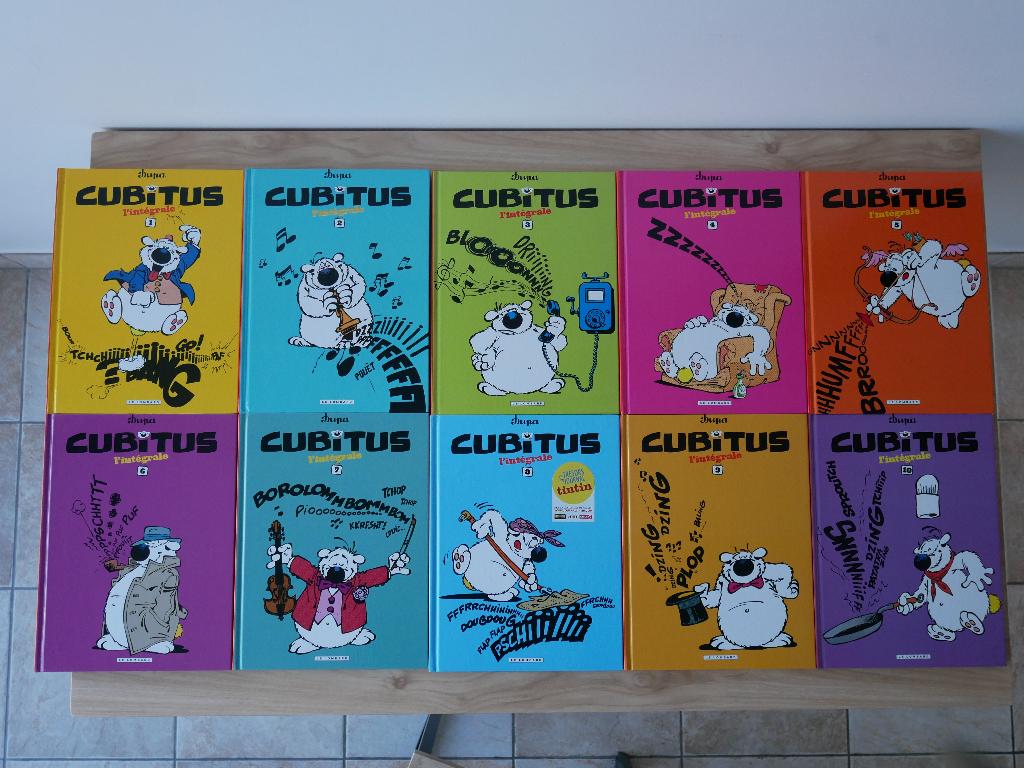 BD Cubitus - Dupa - Intégrale 1 à 10, Livres, BD, Comme neuf, Série complète ou Série, Enlèvement ou Envoi