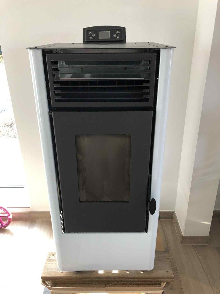 Palletkachel, Huis en Inrichting, Kachels, Ophalen, Overige brandstoffen, Zo goed als nieuw, Pelletkachel
