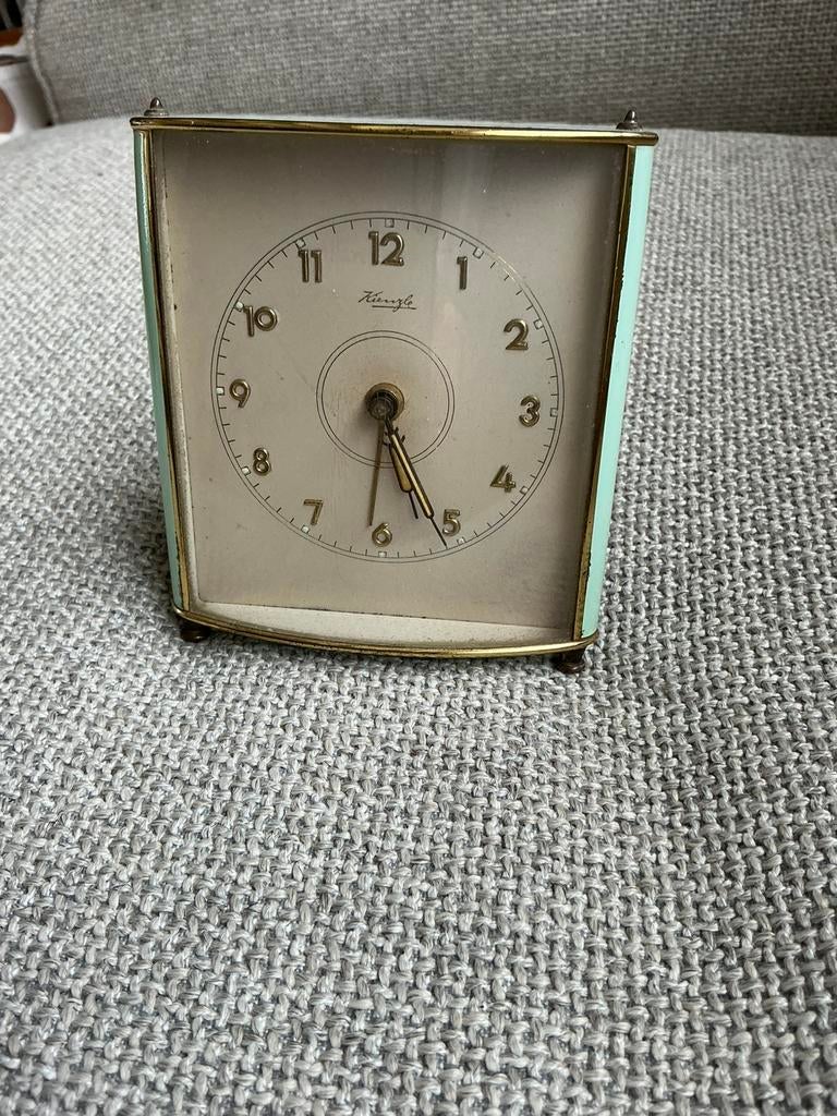 Vintage Kienzle wekker, Antiquités & Art, Enlèvement ou Envoi