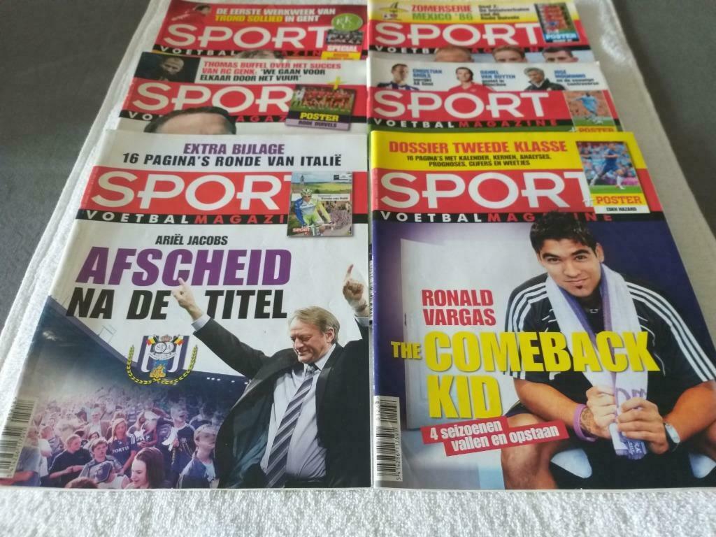 Magazine de football 6X Sports - 2011-2012 ans, Enlèvement ou Envoi, Utilisé, Sports et Loisirs