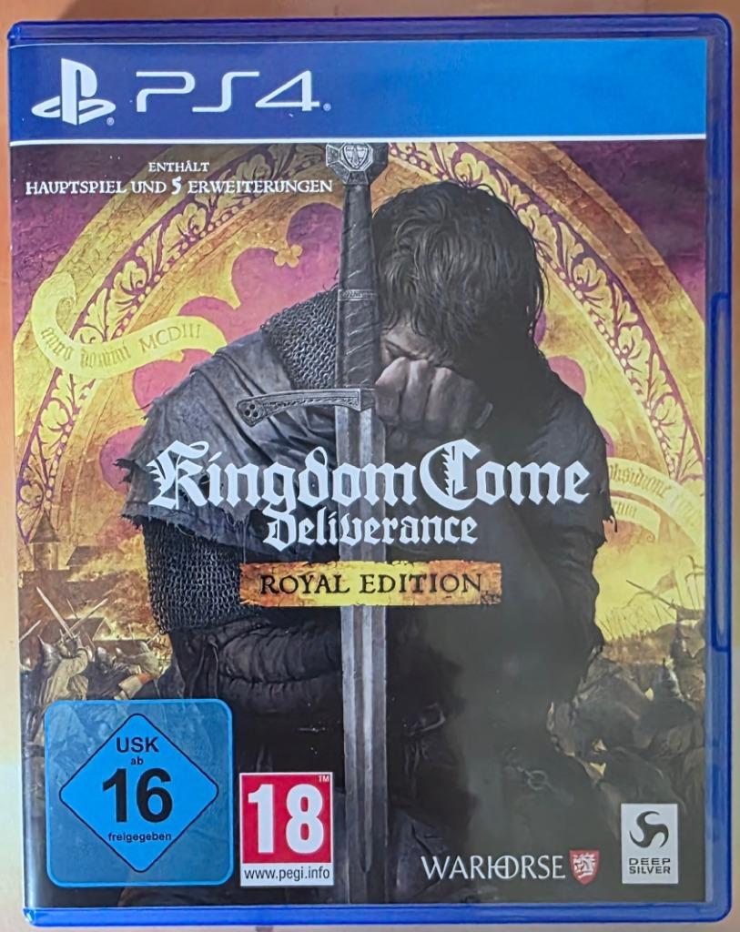 Kingdom Come Déliverance Royal Edition PS4, Vanaf 18 jaar, 1 speler, Zo goed als nieuw, Ophalen