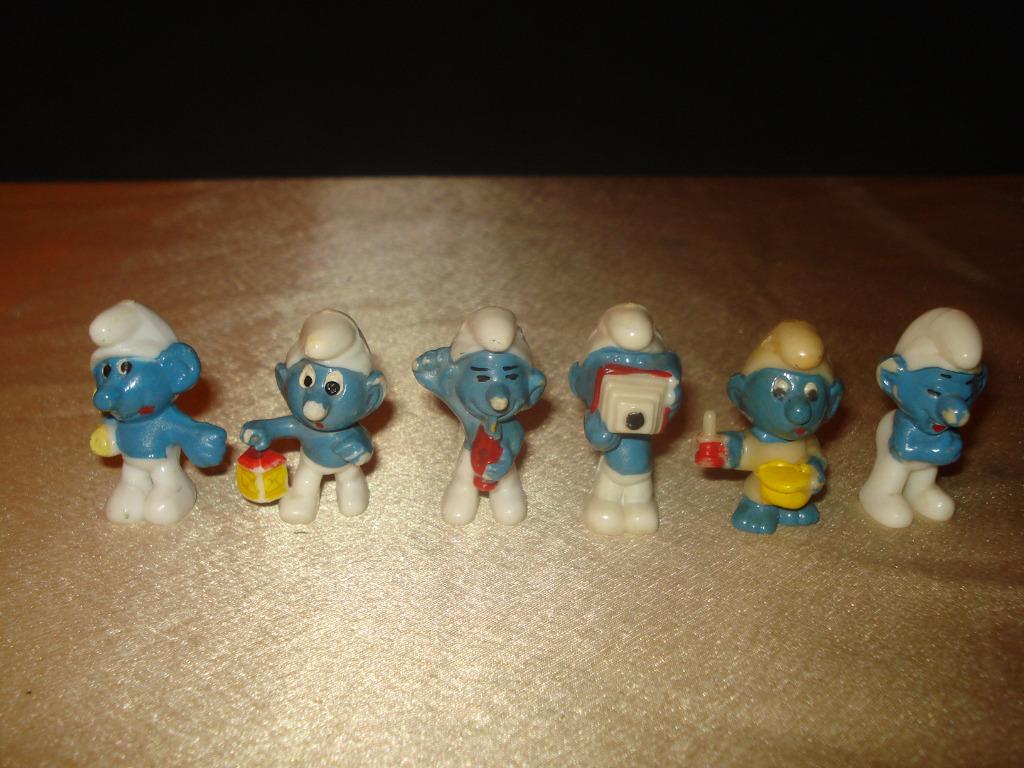 KINDER Reconnaissez-vous Votre Schtroumpf ? Ancien Lot 1983, Collections, Œufs à surprise, Comme neuf, Figurines, Enlèvement ou Envoi