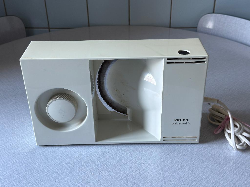 Elektrische snijmachine, Ophalen, Gebruikt