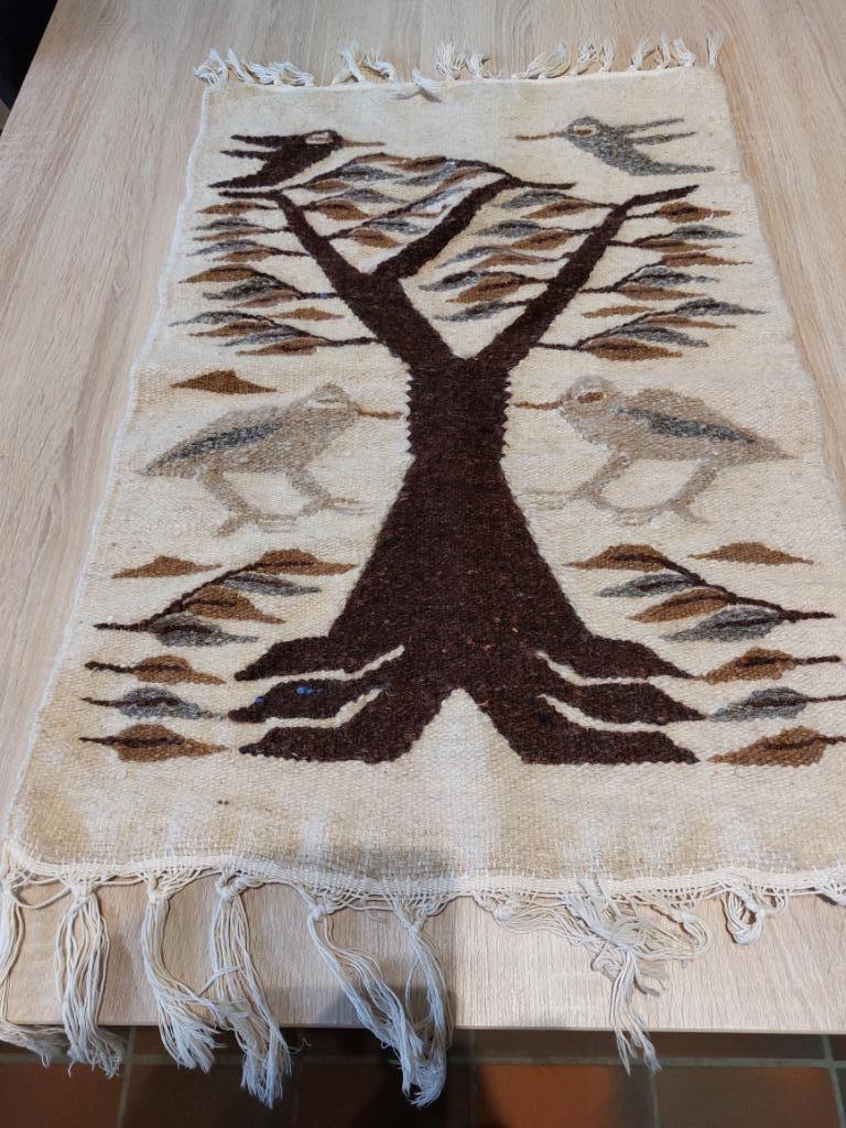 Fijne vintage traditionele handgemaakte Mexicaanse  wanddoek, Antiek en Kunst, Ophalen