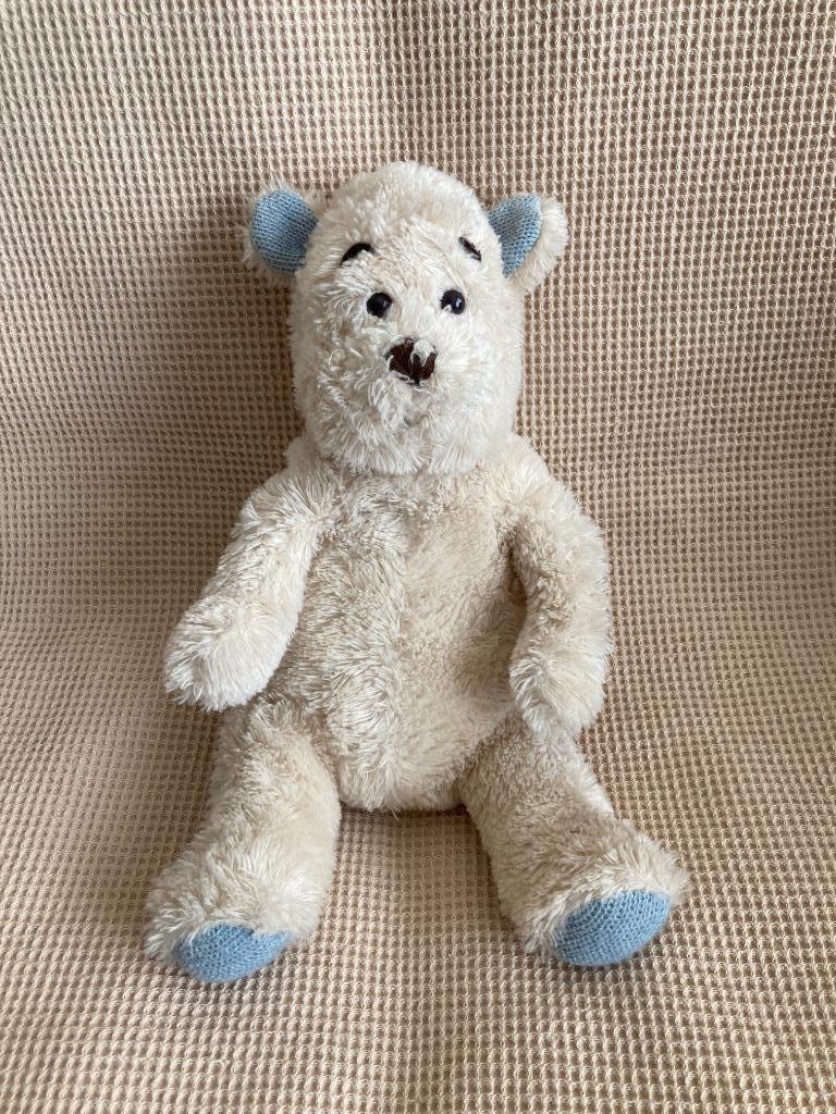 Peluche ours marron et blanc 33 cm, Enlèvement ou Envoi, Comme neuf, Ours
