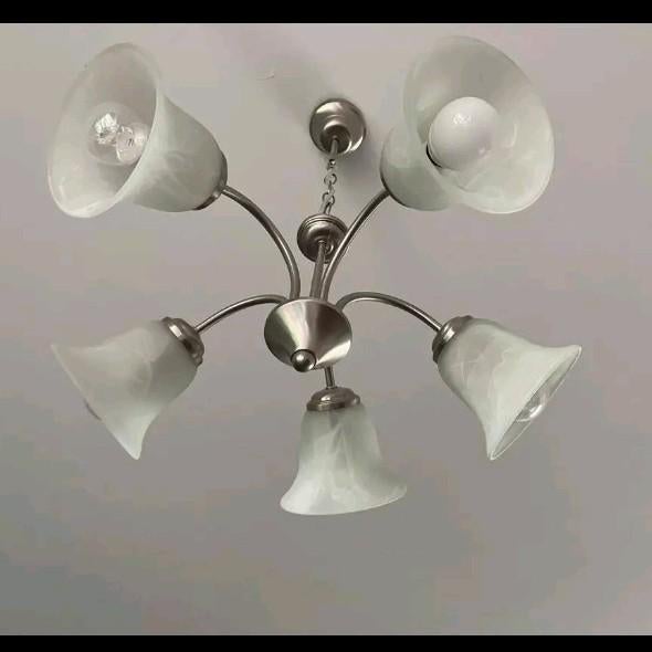 2 plafondlampen lusters, Huis en Inrichting, Ophalen, Zo goed als nieuw