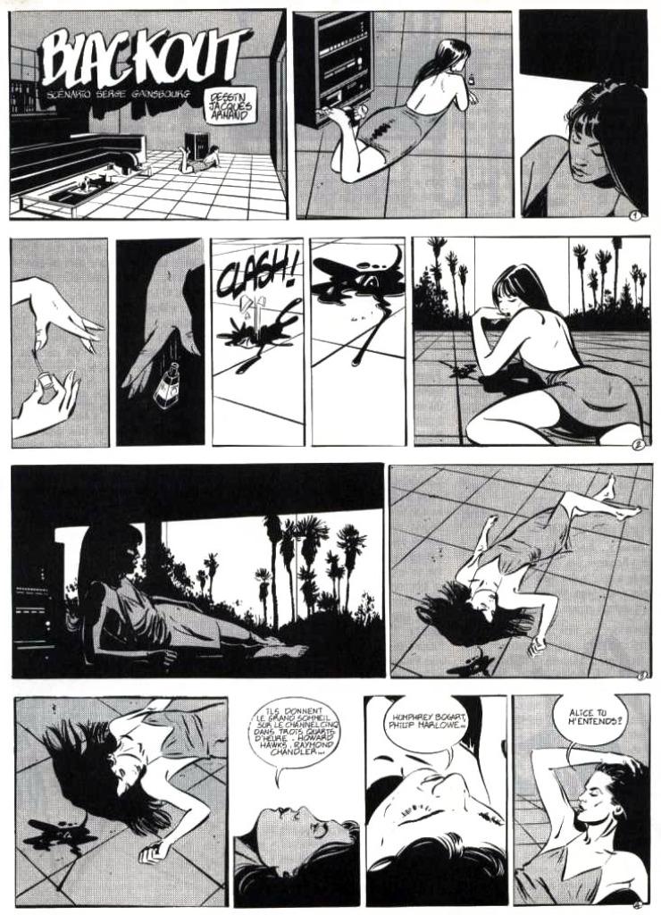 Black Out : la première BD de Serge Gainsbourg 🗯 📙, Enlèvement ou Envoi, Une BD, Serge Gainsbourg, Comme neuf