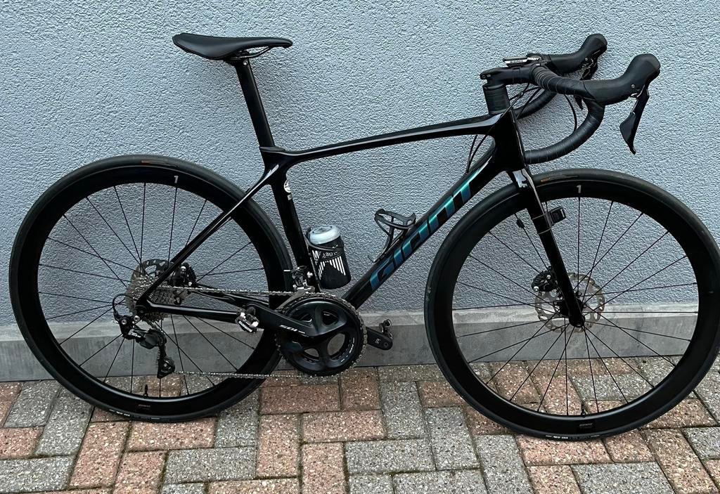 koersfiets  carbon giant TCR Advanved Pro 2 disc. Maat S, Ophalen, Zo goed als nieuw, Carbon, Giant