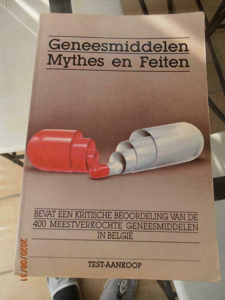 Boek "Geneesmiddelen - Mythes en Feiten" TEST-AANKOOP 1987, Boeken, Ophalen of Verzenden, Gelezen, Overige typen