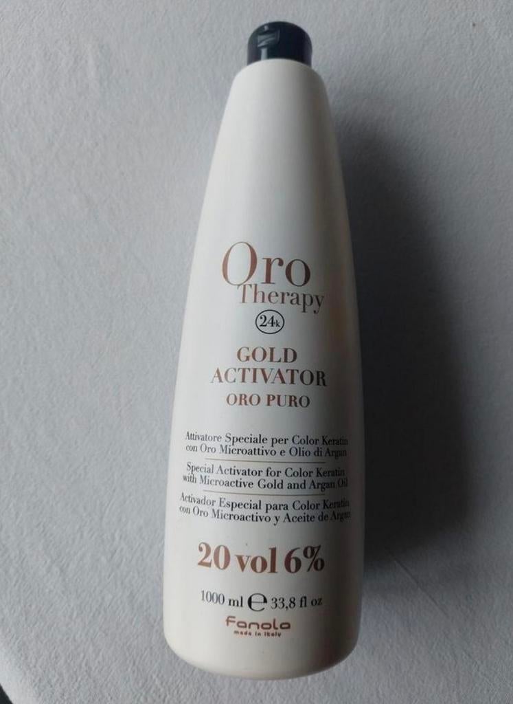 Emulsion Oxydante en Crème 20V pour Color Keratin 1000ml, Enlèvement ou Envoi, Utilisé, Soin des cheveux ou Soin réparateur des cheveux