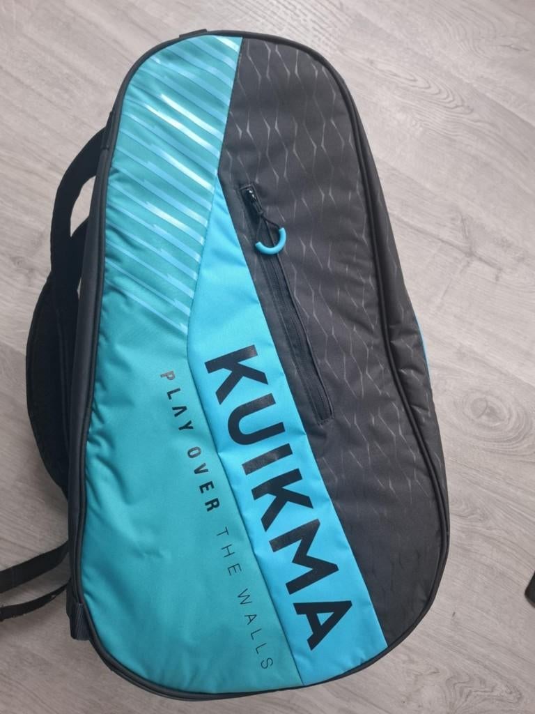 Sac de padel isotherme Kuikma 35 L turquoise-noir, Enlèvement, Comme neuf, Sac de padel