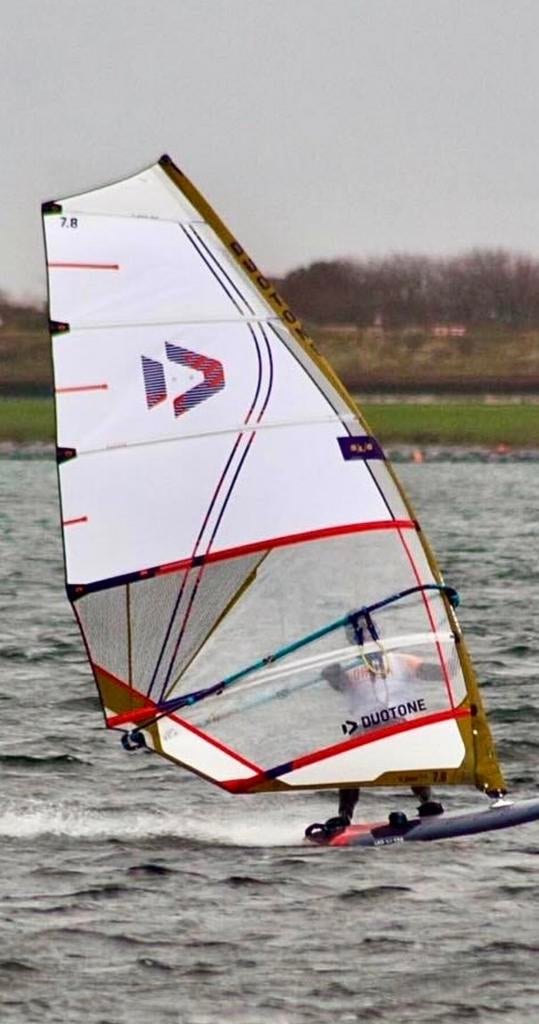 7.8 SLS E_Pace - nocam windsurfzeil duotone, Watersport en Boten, Windsurfen, Ophalen, Zo goed als nieuw, Zeil