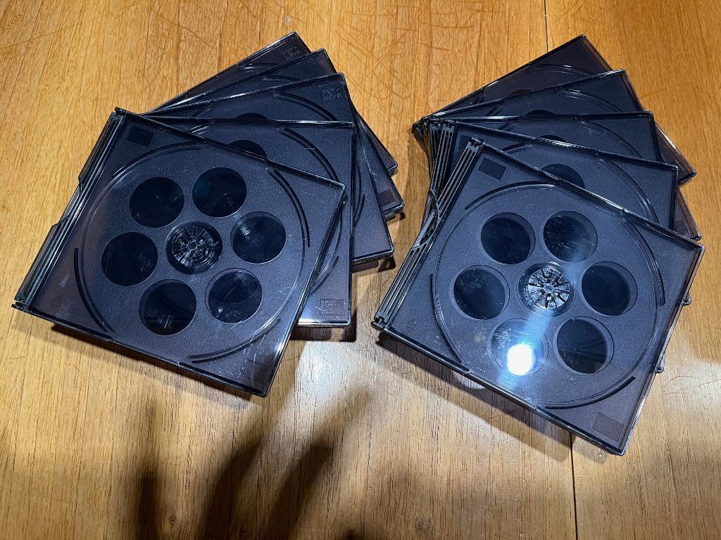 lege vierdubbele CD/DVD doosjes, Enlèvement ou Envoi, Comme neuf