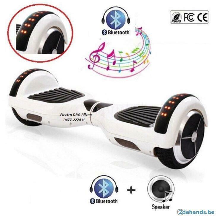 Hoverboard 6,5" Bluetooth + machnetische Gyroscoop ( rbg led, Ophalen of Verzenden, Nieuw
