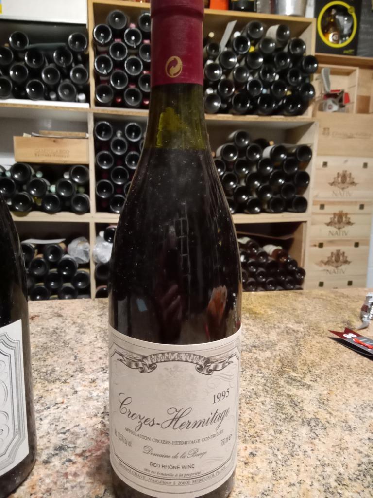 Croze-Hermitage - Domaine de la Burge - 1995, Frankrijk, Nieuw, Ophalen of Verzenden, Rode wijn