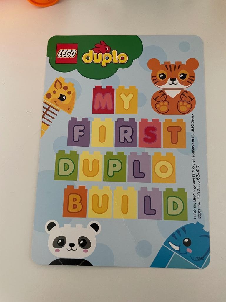 LEGO DUPLO Dierentrein, Kinderen en Baby's, Speelgoed | Duplo en Lego, Ophalen of Verzenden, Zo goed als nieuw, Complete set, Duplo