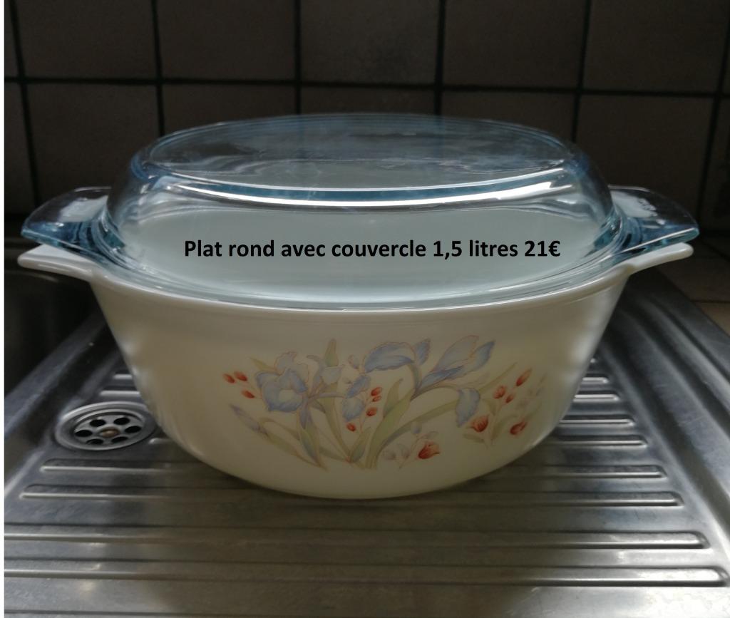 Pyrex Anglais Bleu Iris : Prix solder - 70%, Enlèvement, Comme neuf, Autres types