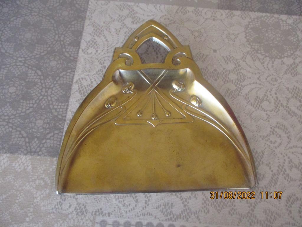 Tafel blik in art nouveau stijl, Ophalen of Verzenden