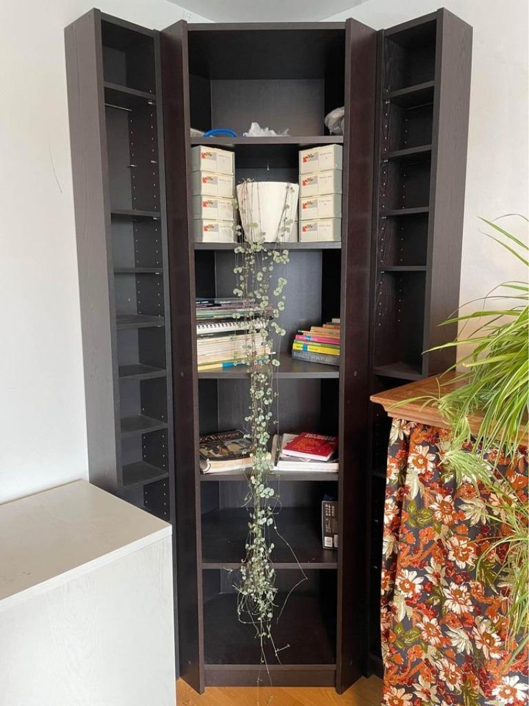 Hoekkast van Ikea, Ophalen, Met plank(en), Gebruikt, 200 cm of meer