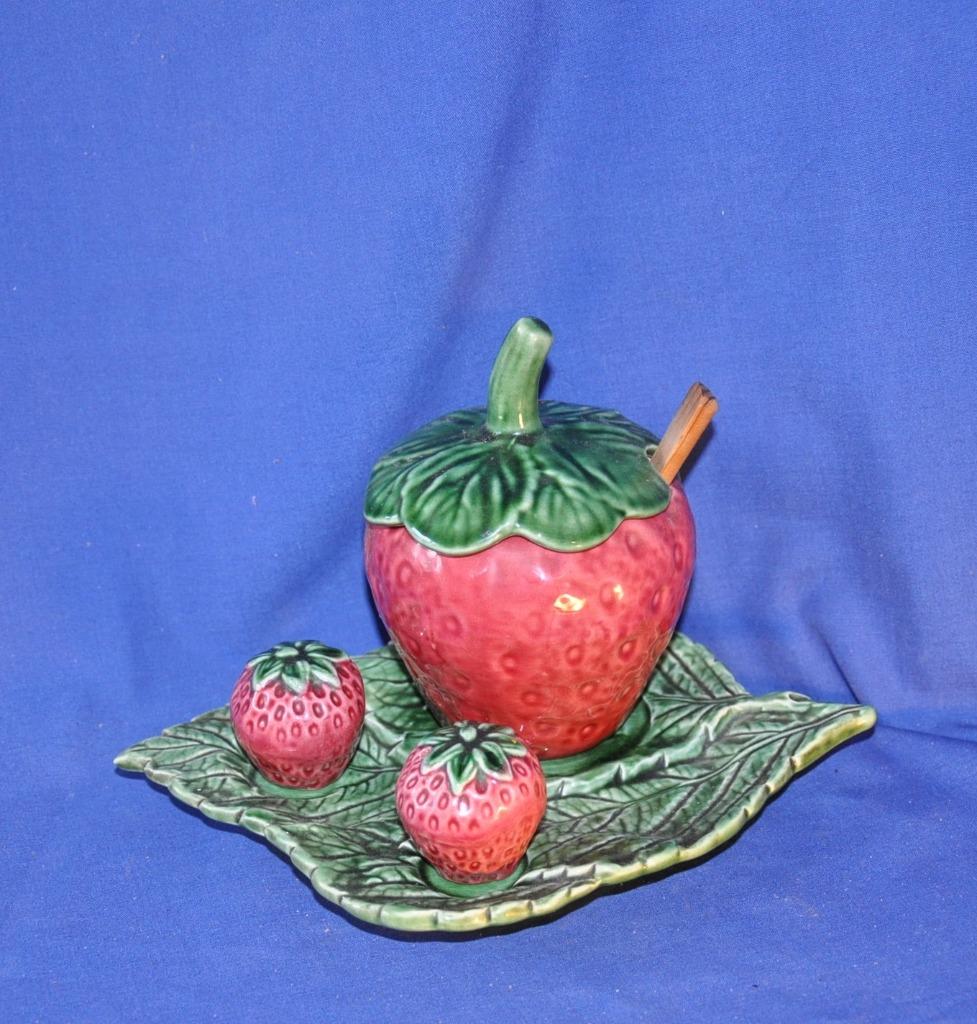 D service a condiment pour table forme barbotine fraise, Enlèvement ou Envoi
