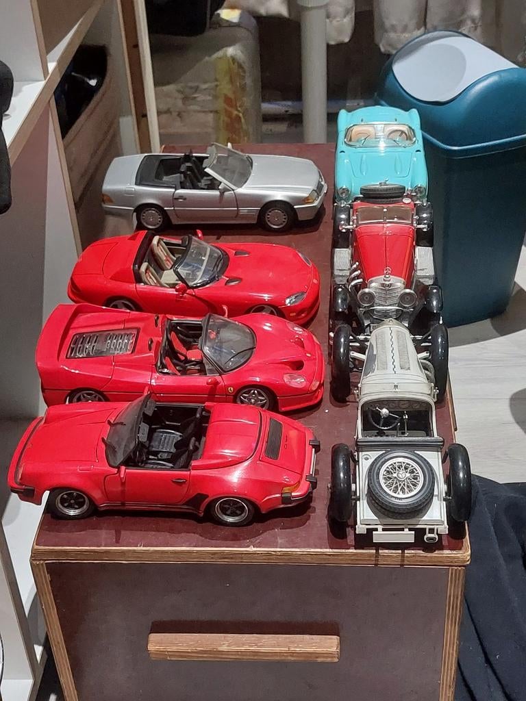 Lot de voitures miniatures à l'échelle 1/18, Enlèvement, Voiture, Maisto