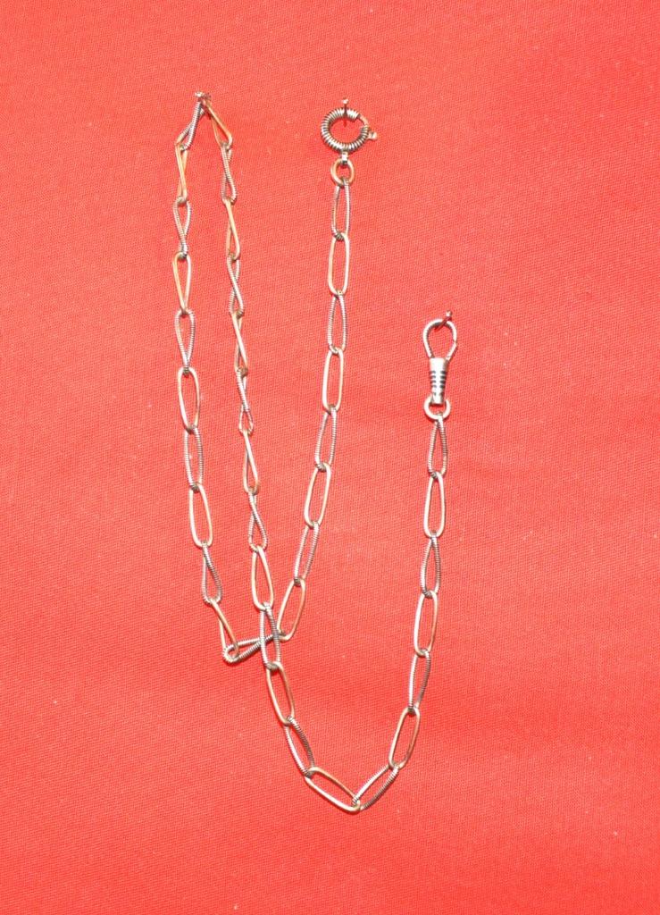 chaine pour montre gousset art nouveau, Bijoux, Sacs & Beauté, Enlèvement ou Envoi, Autres matériaux, Montre de poche