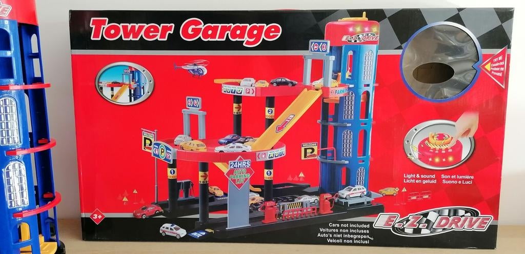 Tour de stationnement avec éclairage et son de Maxi Toys, Enlèvement, Comme neuf