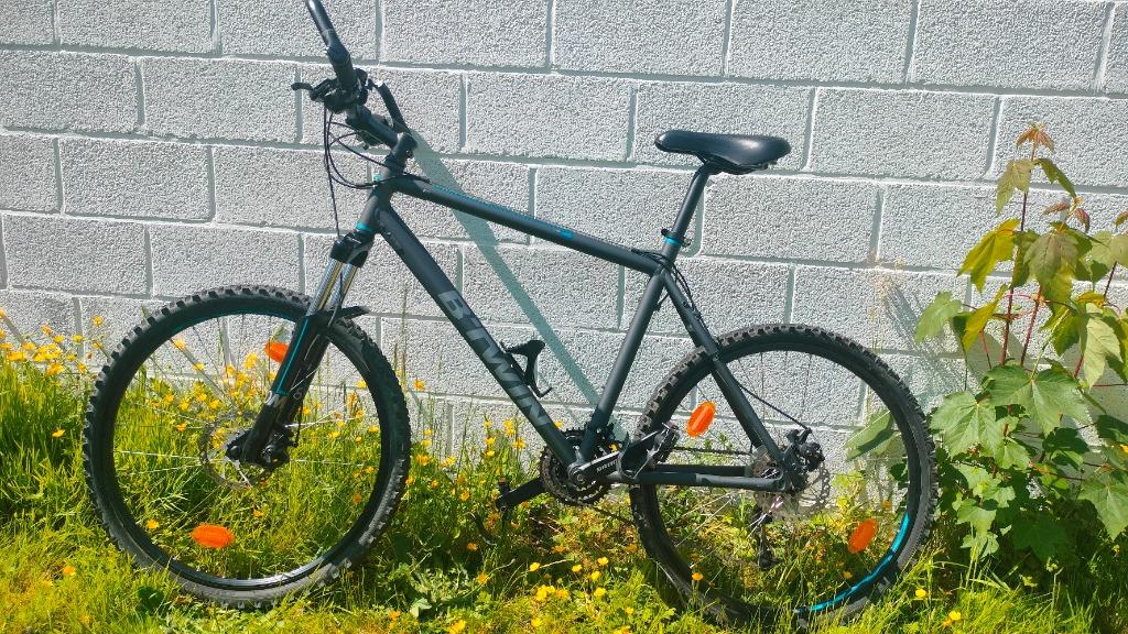 VTT B'TWIN ROCKRIDER 500, Vélos & Vélomoteurs, Enlèvement, Utilisé