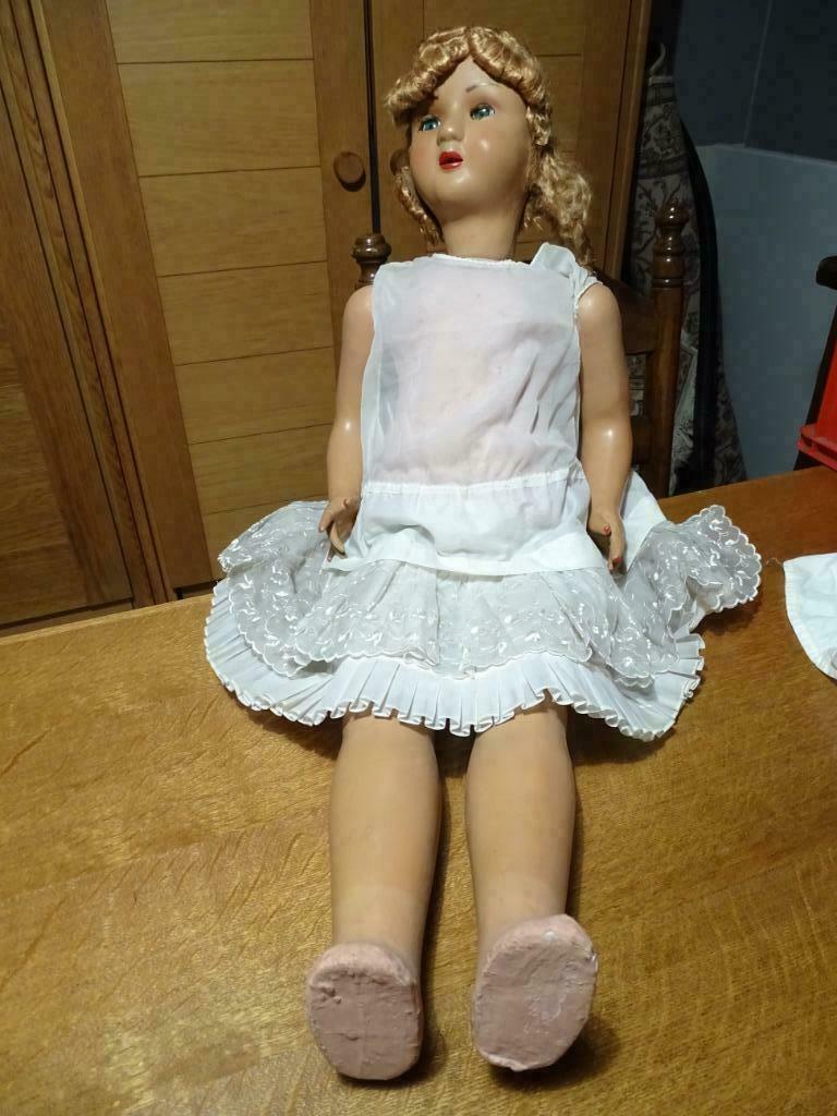 poppen antiek, vintage, Ophalen, Gebruikt, Pop