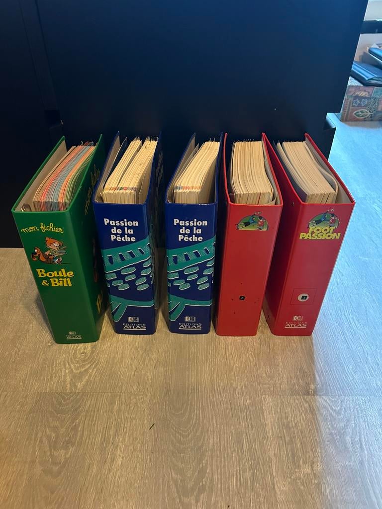 Collection edition atlas foot peche boule et bill, Enlèvement, Comme neuf