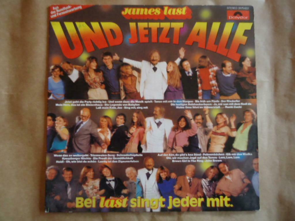 33T  JAMES LAST - Und jetzt alle Label: Polydor 2475 622 For, Enlèvement ou Envoi